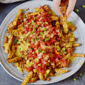 LOADED FRIES AND NACHOS