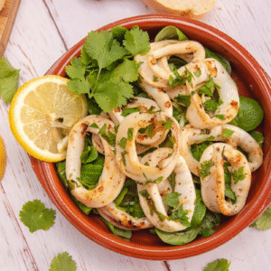 LEMON HERB CALAMARI