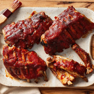 SLOW COOKED PORK RIBS