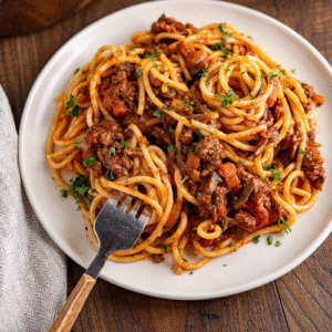 BOLOGNESE SPAGHETTI