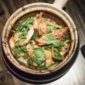 CLAYPOTPRAWNS (GF)